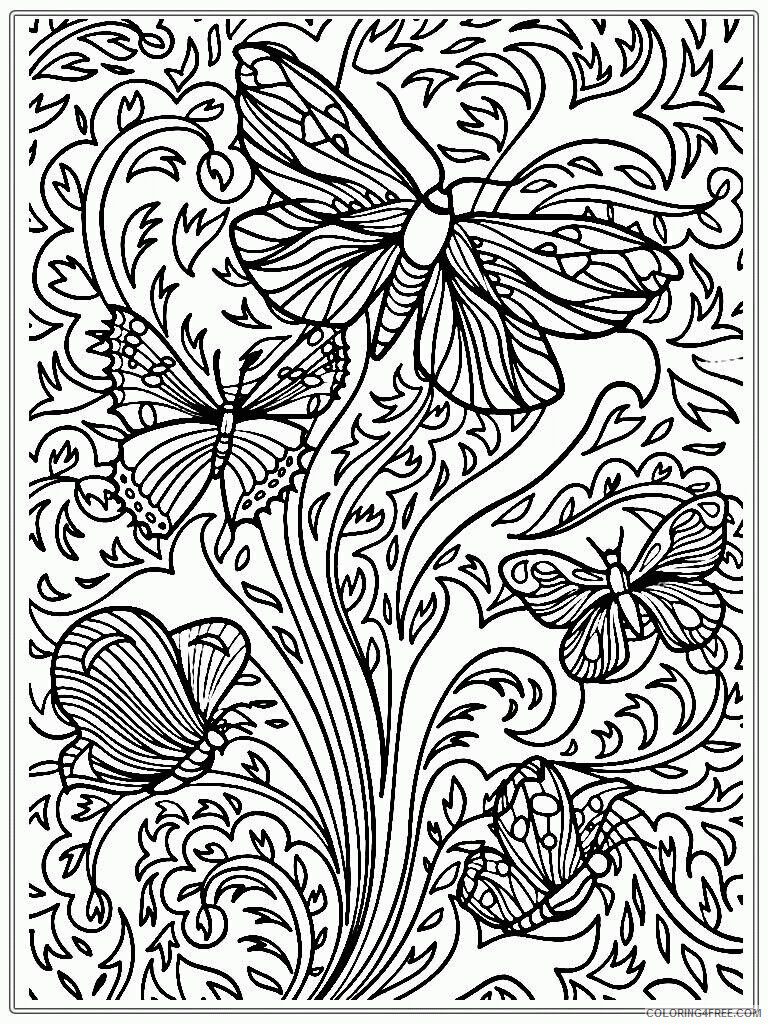 Adult Coloring Pages Paisley Printable Sheets Free Printable Adult 2021 a 2067 Coloring4free