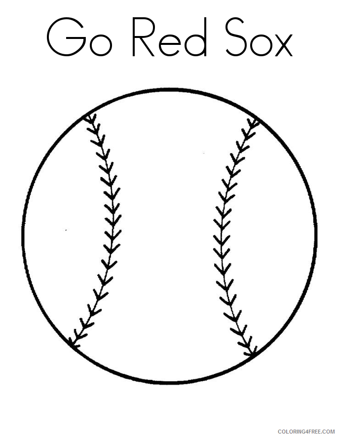Adult Coloring Pages Red Sox Printable Sheets Red Sox Page Coloring 2021 a 2090 Coloring4free