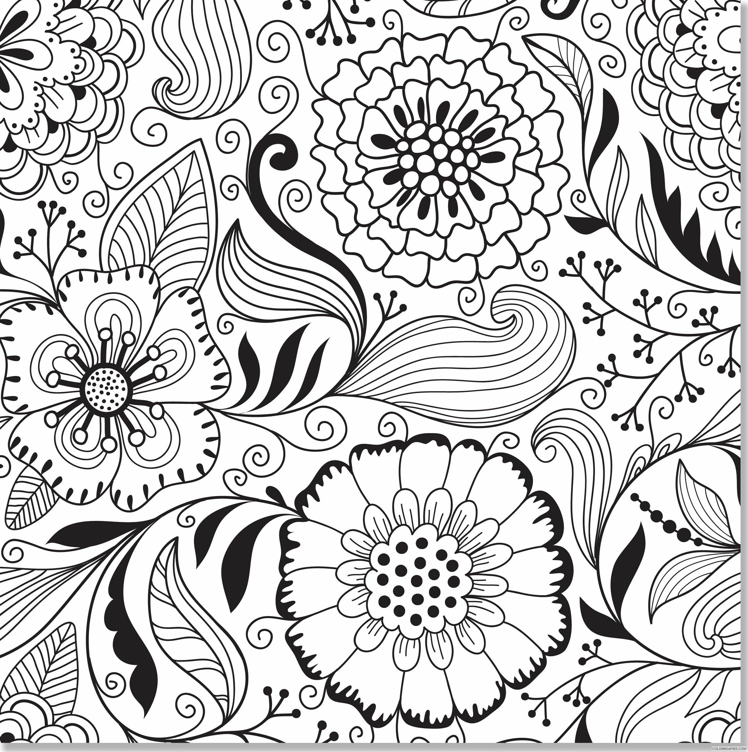 Adult Coloring Pages To Print Printable Sheets Abstract Designs jetis 2021 a 2146 Coloring4free