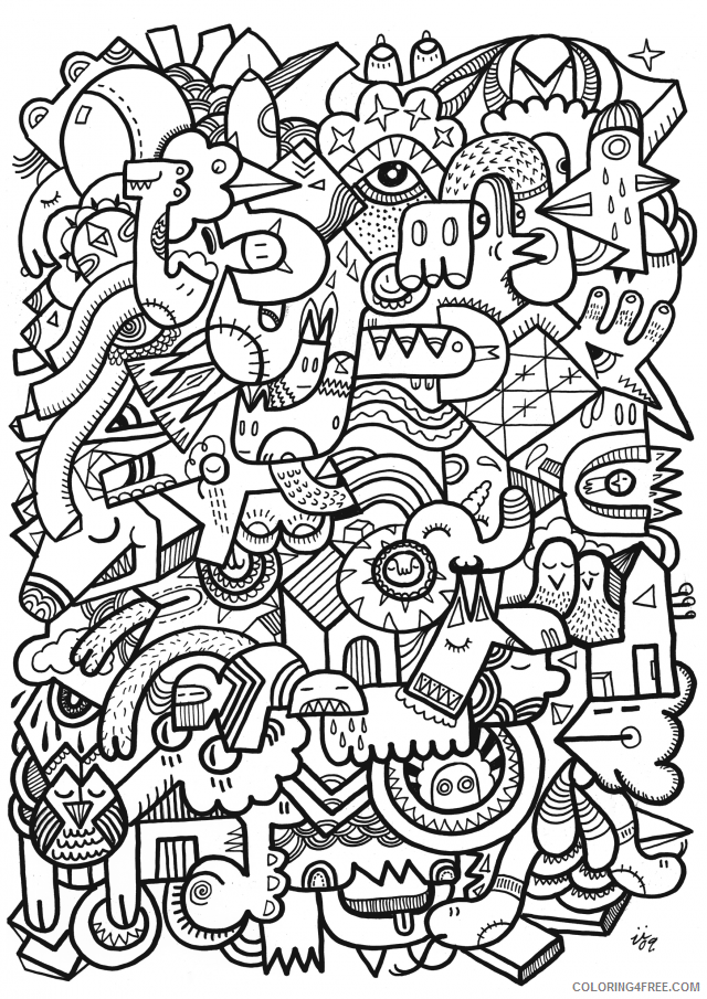 Adult Coloring Pages To Print Printable Sheets For Adults Printable 2021 a 2148 Coloring4free
