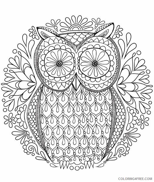 Adult Coloring Pages To Print Printable Sheets Free Adult Detailed 2021 a 2153 Coloring4free
