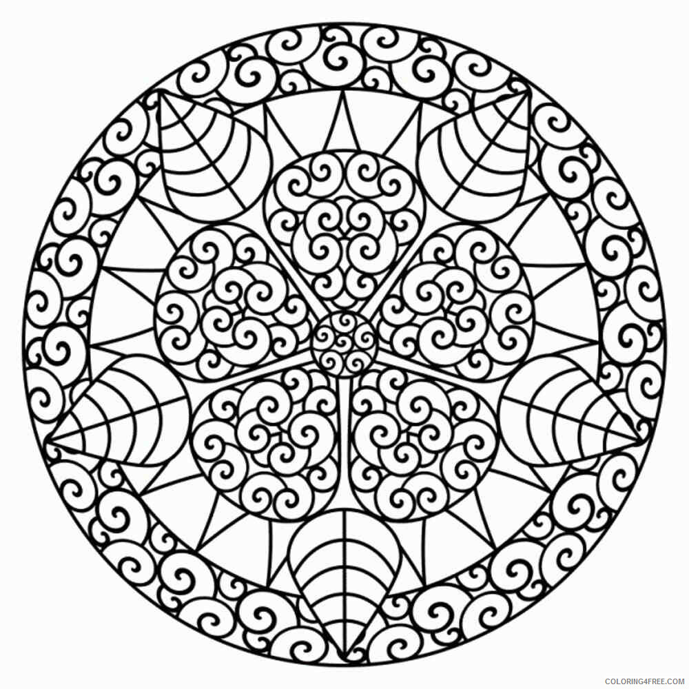 Adult Coloring Pages To Print Printable Sheets owl for adults 2021 a 2158 Coloring4free