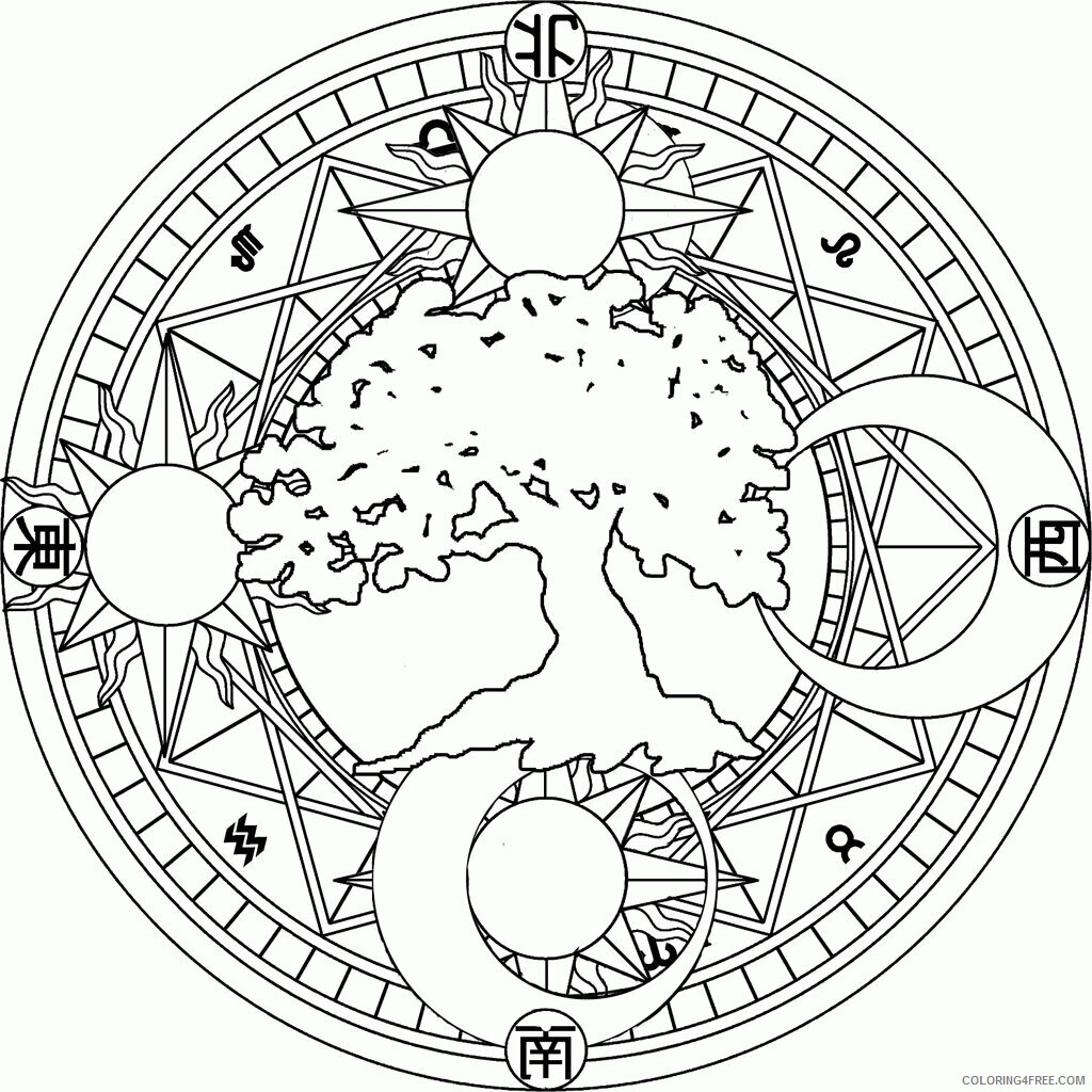 Adult Coloring Pages of The Sun Printable Sheets Best Photos of Moon Half 2021 a 2038 Coloring4free