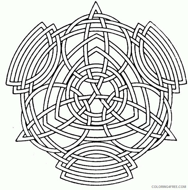 Adult Geometric Coloring Pages Printable Sheets Geometric Sheet Pages 2021 a 2227 Coloring4free