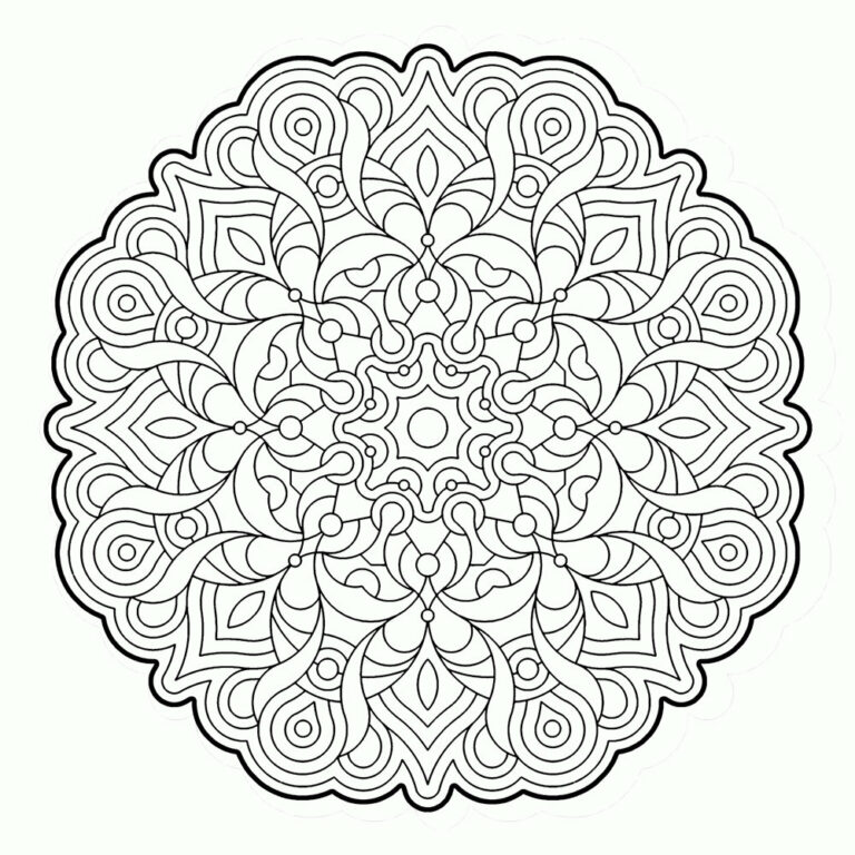 Adult Geometric Coloring Pages Printable Sheets free printable ...