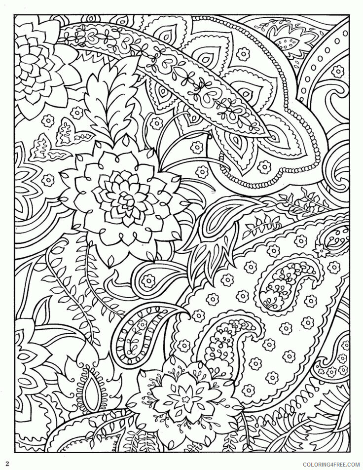 Advanced Coloring Book Pages Printable Sheets Designs Pages 2021 a 2346 Coloring4free