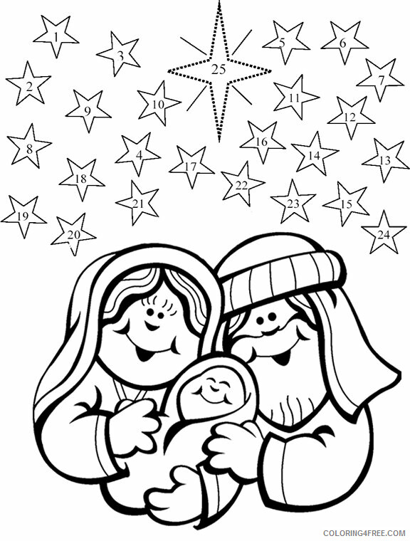 Advent Coloring Pages Free Printable Printable Sheets Advent Free on 2021 a 2509 Coloring4free