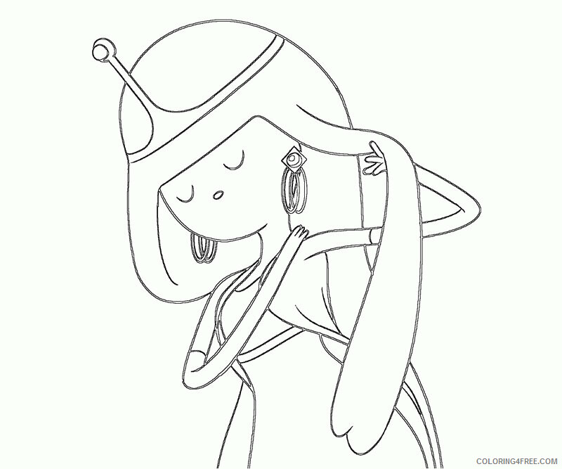 Adventure Time Coloring Page Printable Sheets Adventure Time Top 2021 a 2608 Coloring4free