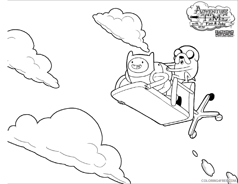 Adventure Time Coloring Page Printable Sheets Adventure Time picture 8 2021 a 2616 Coloring4free