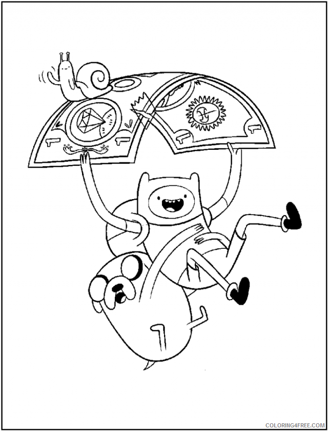 Adventure Time Coloring Pages Online Printable Sheets Adventure Time Online 2021 a 2641 Coloring4free