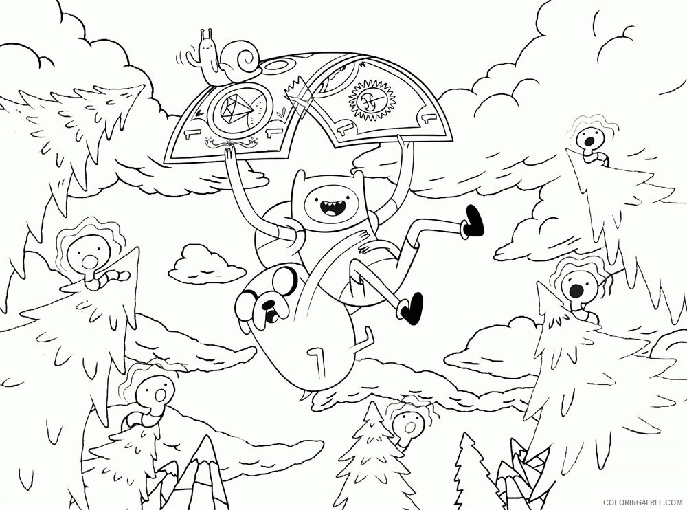 Adventure Time Coloring Pages Printable Sheets Coloring99 2021 a 2666 Coloring4free