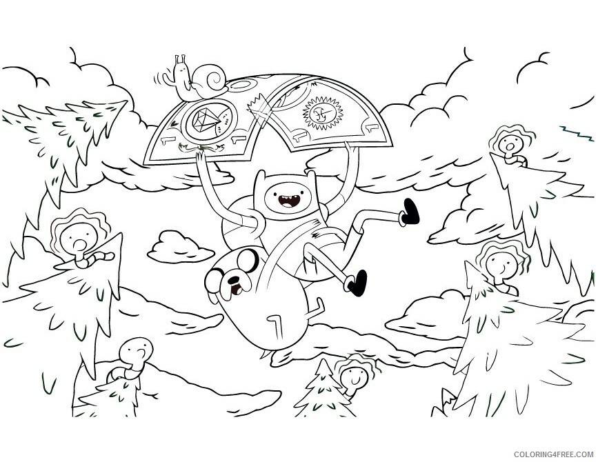 Adventure Time Coloring Pages Printable Sheets Finn And Jake 2021 a 2678 Coloring4free