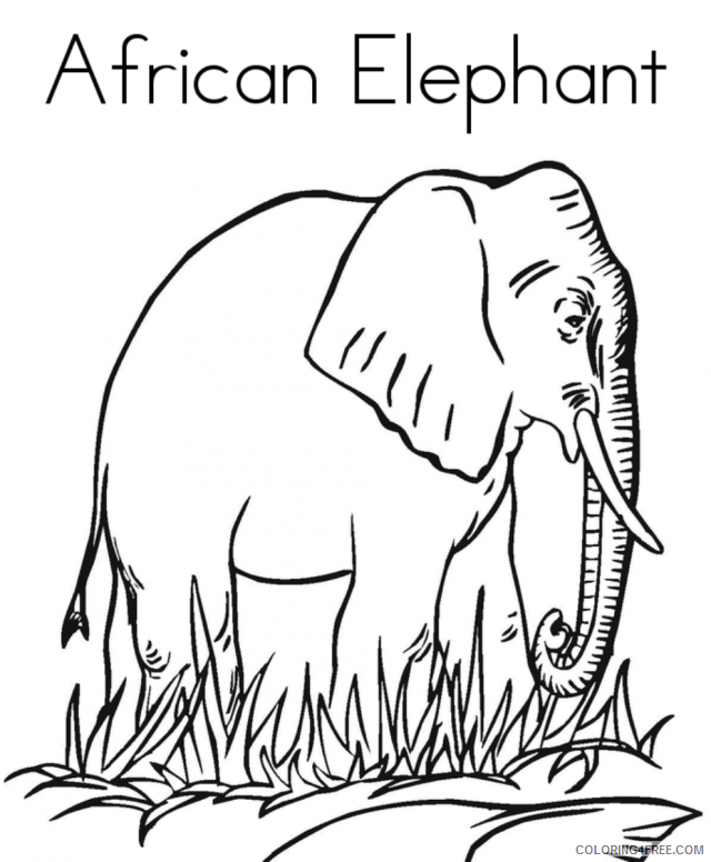 Africa Coloring Pages for Kids Printable Sheets Free Printable Africa Animal Giraffe 2021 a 2724 Coloring4free