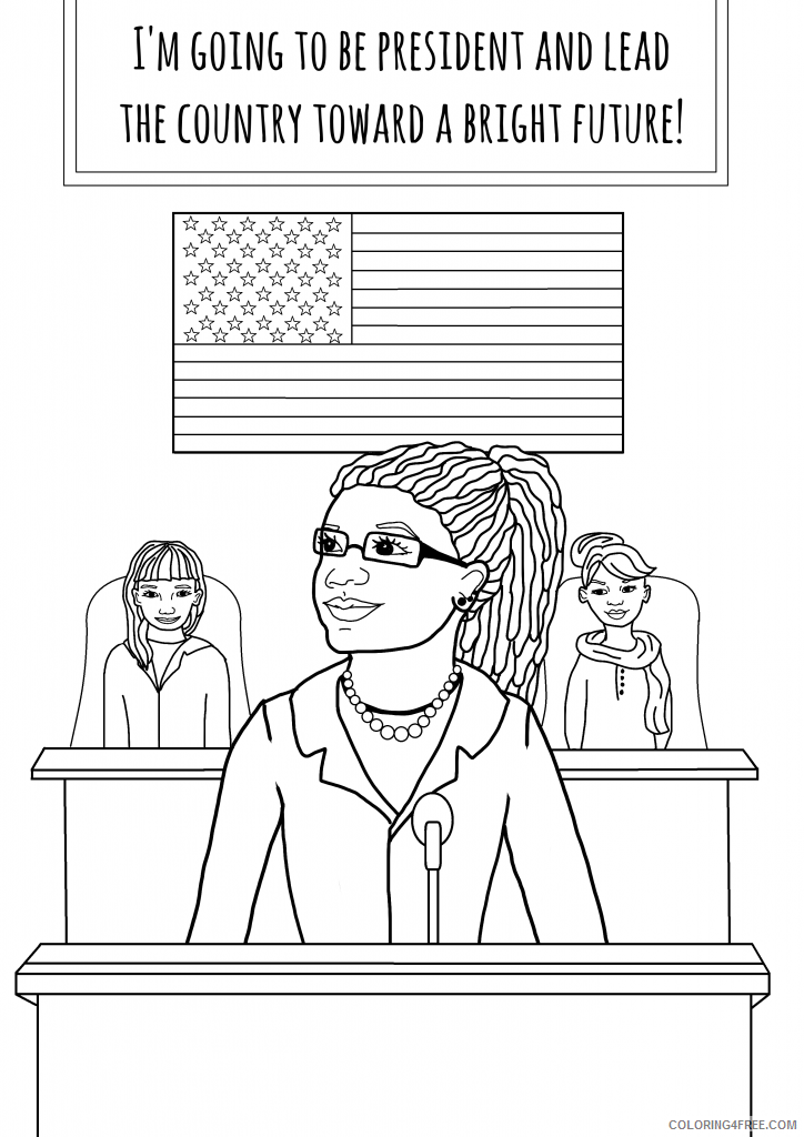 African American Activists Coloring Pages Printable Sheets The Feminist Book Youve 2021 a 2768 Coloring4free