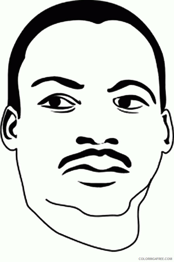 African American Activists Coloring Pages Printable The American Civil Rights Leader 2021 a Coloring4free