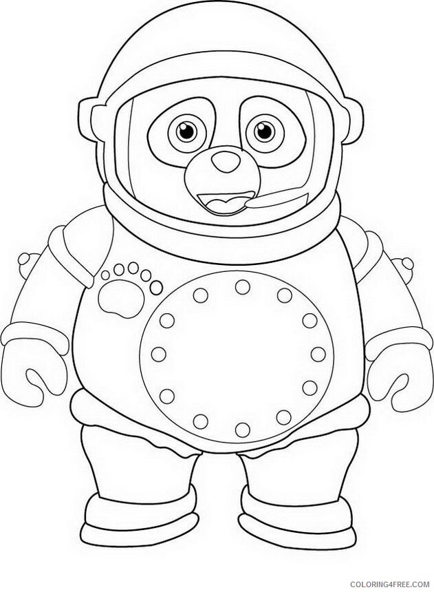 Agent Oso Coloring Pages Printable Sheets Oso Agente Especial Colouring Pages 2021 a Coloring4free