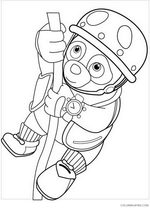 Agent Oso Coloring Pages Printable Sheets de oso agente especial Colouring 2021 a 2843 Coloring4free