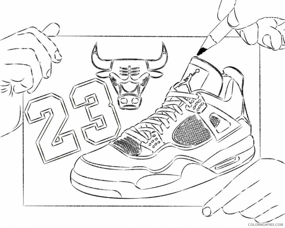 Air Jordan Coloring Pages Printable Sheets jpg 2021 a 2869 Coloring4free