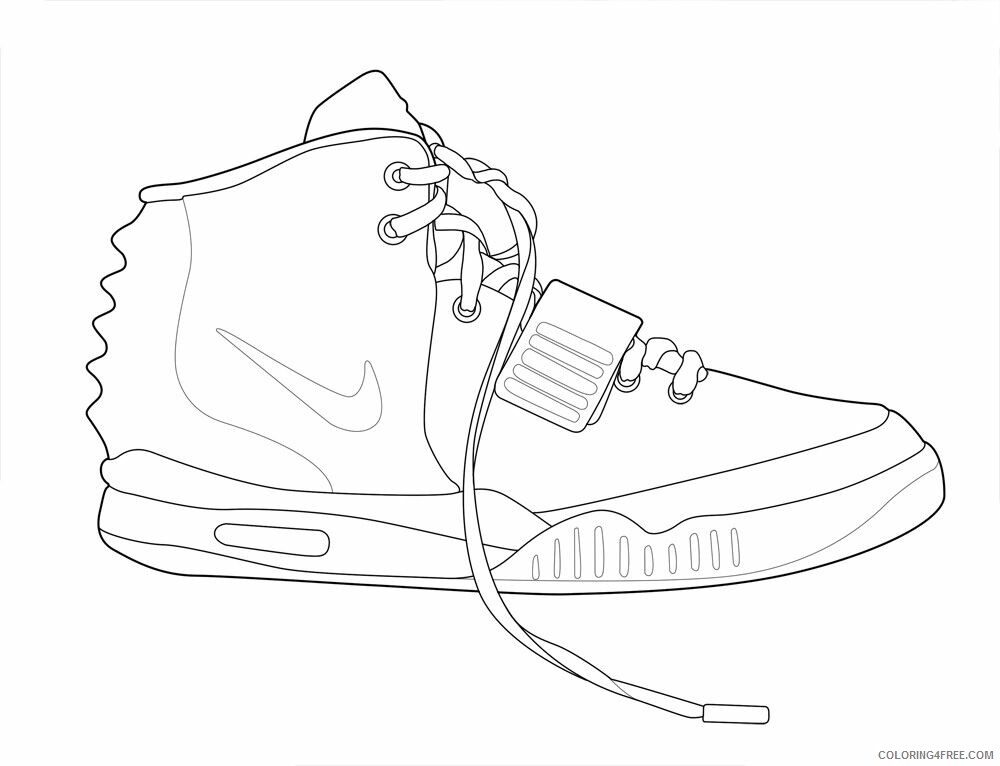 Air Nike Air Coloring Pages Printable Sheets 14 Pics of Nike Shoes 2021 a 2874 Coloring4free