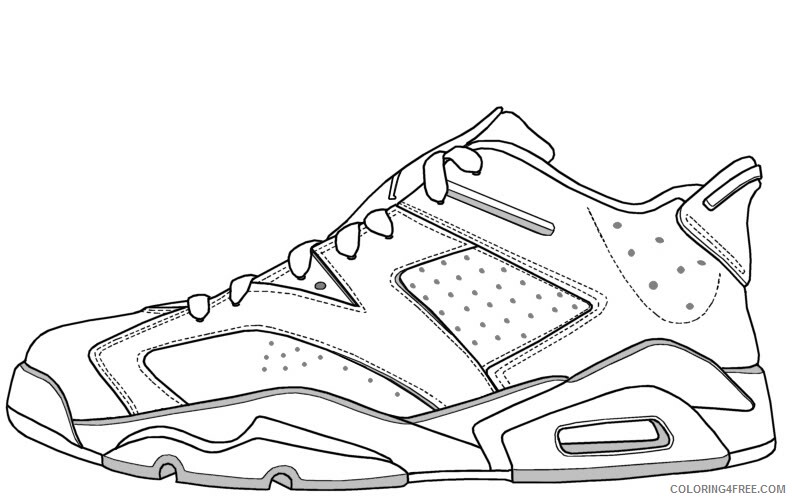 Air Nike Air Coloring Sheets Printable Sheets Retro Jordans Drawing Retro Future 2021 a Coloring4free