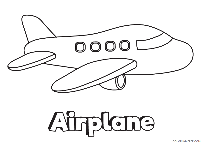 Air Plane Coloring Pages Printable Sheets Airplane Page Airplane coloring 2021 a 2914 Coloring4free