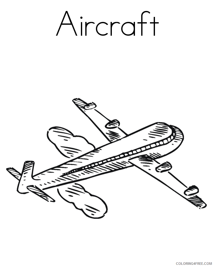 Air Transportation Vehicle Coloring Page Printable Sheets Transportation 1 png 2021 a 2938 Coloring4free