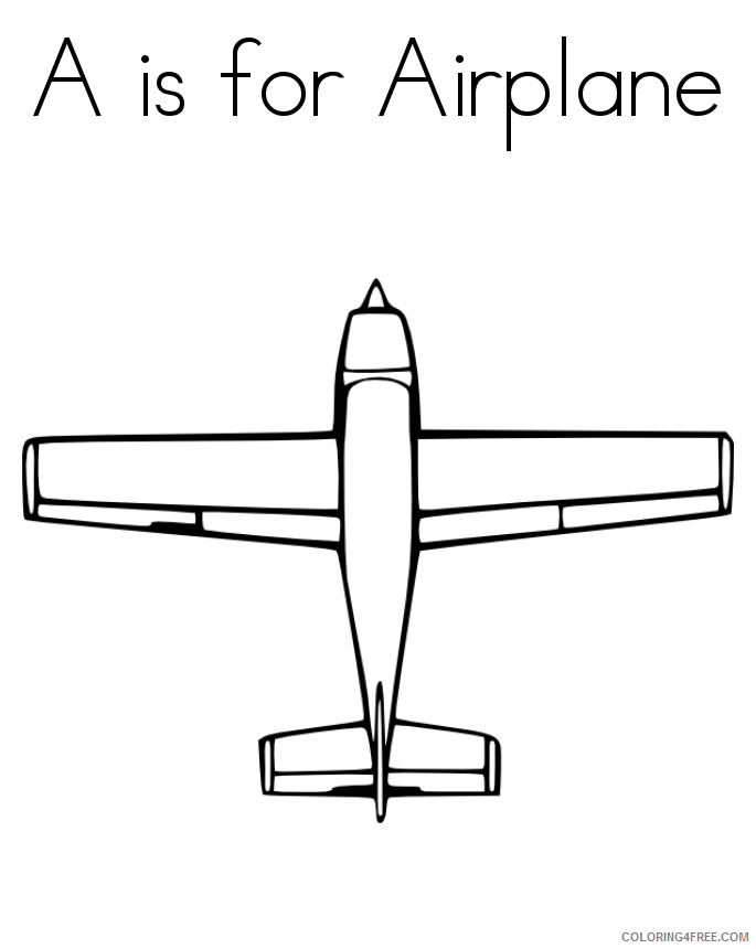 Air Transportation Vehicle Coloring Page Printable Sheets Transportation 2 png 2021 a 2939 Coloring4free