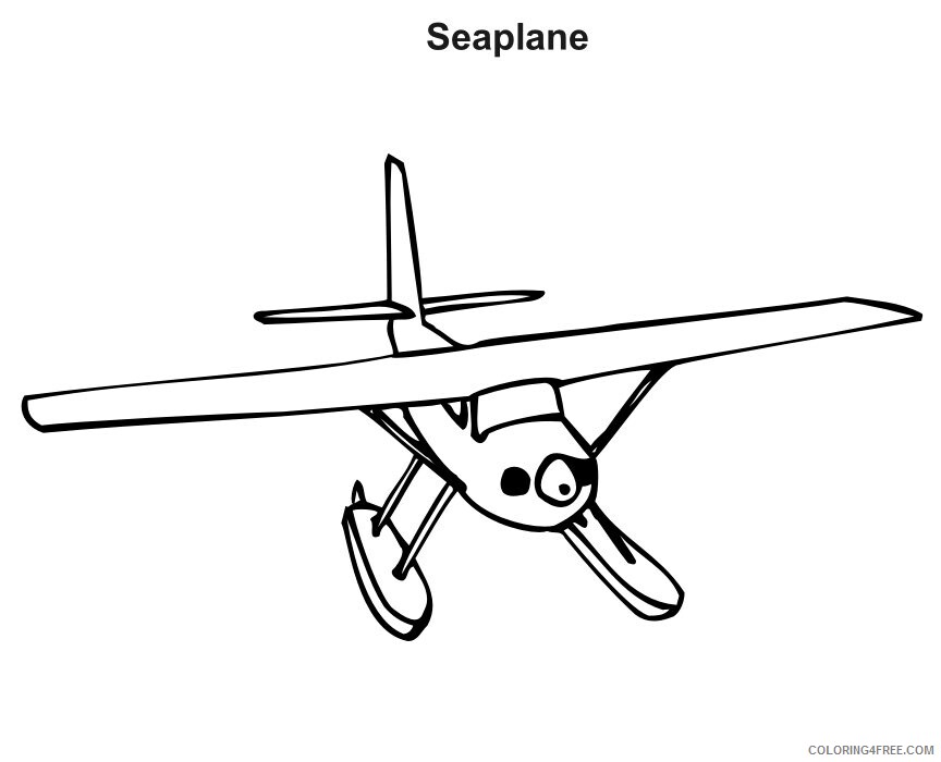 Airplane Coloring Page Printable Sheets Airplane Page Seaplane jpg 2021 a 2991 Coloring4free