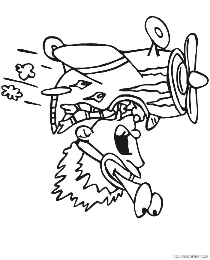Airplane Coloring Page Printable Sheets Airplane Page Up side 2021 a 2994 Coloring4free
