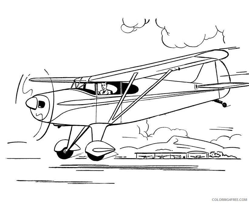 Airplane Coloring Page Printable Sheets Airplane sheet 005 jpg 2021 a 3002 Coloring4free