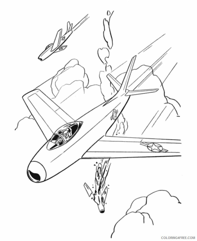 Airplane Coloring Page Printable Sheets Free Printable Airplane Pages 2021 a 3014 Coloring4free