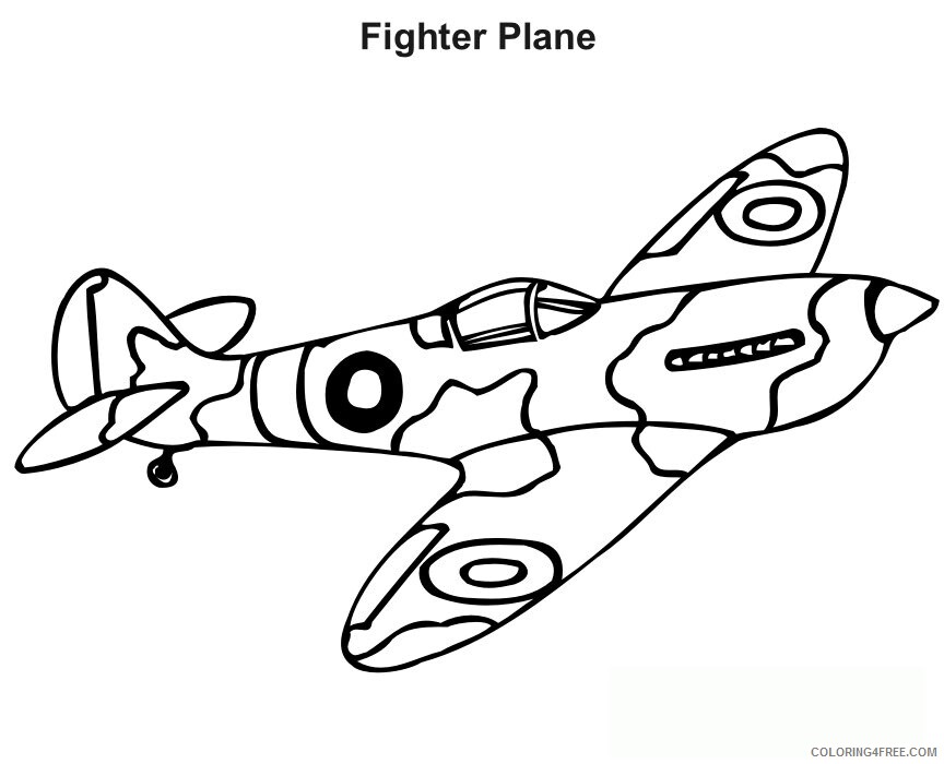 Airplane Coloring Pages For Kids Printable Sheets airplane airplanes airplane 2021 a 3039 Coloring4free