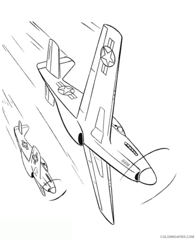 Airplane Coloring Pages To Print Printable Sheets Free Printable Airplanes 2021 a 3078 Coloring4free