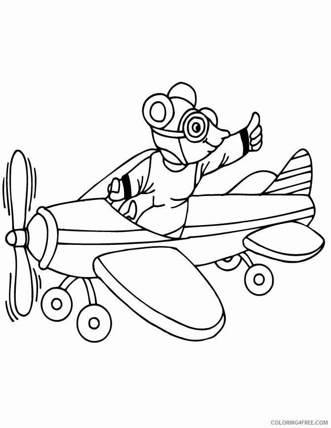 Airplane Coloring Printable Sheets Airplane 1 jpg 2021 a 2961 Coloring4free
