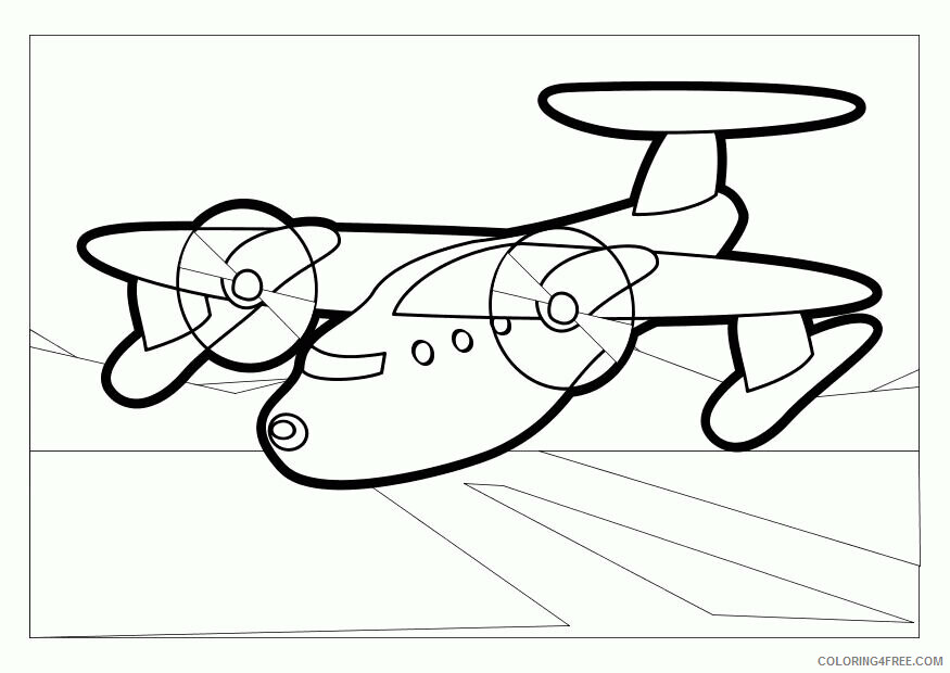 Airplane Printable Coloring Pages Printable Sheets Airplane ColoringMates 2 2021 a 3184 Coloring4free