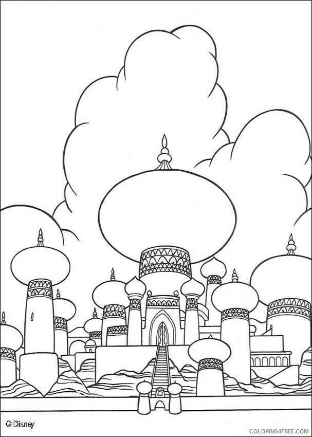 Aladin Book Printable Sheets Aladdin 49 free 2021 a 3357 Coloring4free