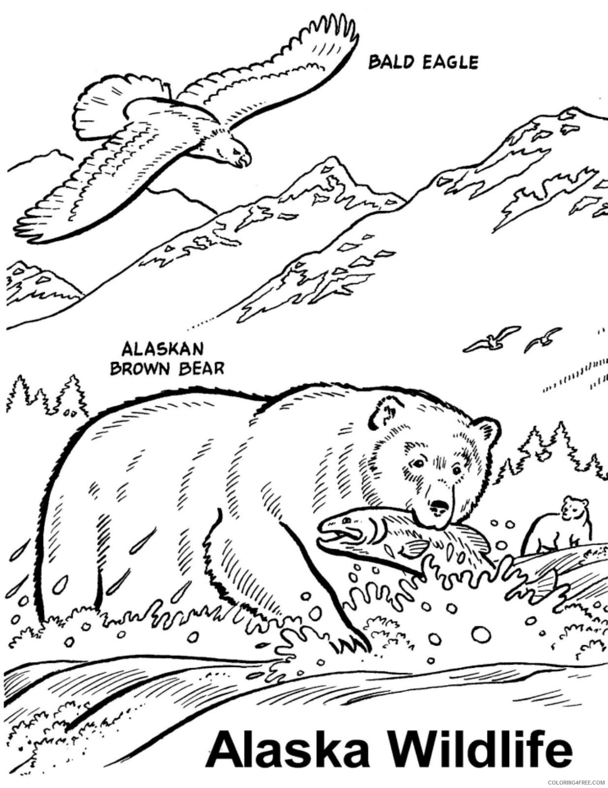 Alaska Coloring Pages Printable Sheets Alaska jpg 2021 a 3374 Coloring4free