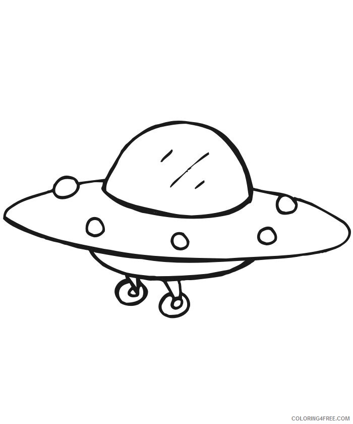 Alien Coloring Pages Printable Sheets Alien Page A Saucer 2021 a 3750 Coloring4free