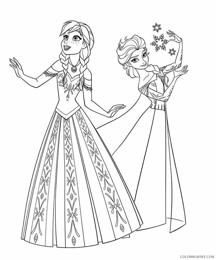 All About Me Coloring Pages for Preschoolers Printable Sheets Disney Frozen to 2021 a 3890 Coloring4free
