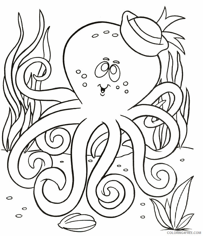 All About Octopuses for Kids Printable Sheets Free Printable Octopus Pages 2021 a 3893 Coloring4free