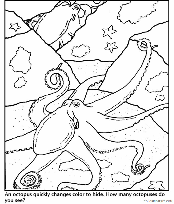 All About Octopuses for Kids Printable Sheets Free Printable Octopus Pages 2021 a 3894 Coloring4free