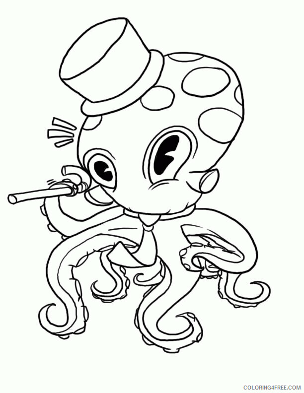 All About Octopuses for Kids Printable Sheets Octopus and Book 2021 a 3904 Coloring4free