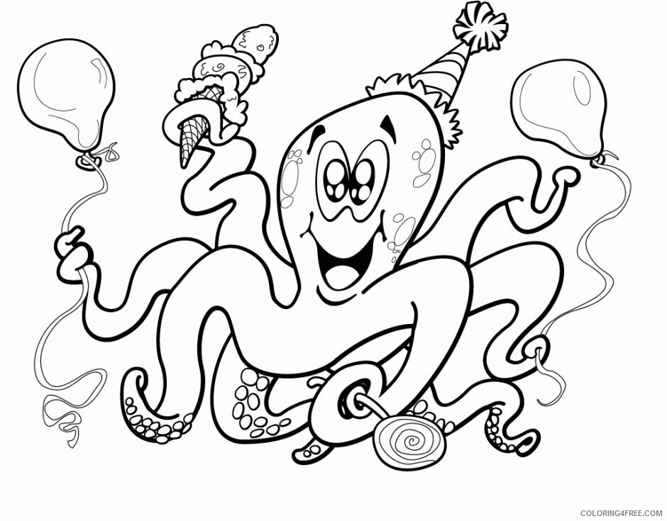 All About Octopuses for Kids Printable Sheets Sheets For Kids Free 2021 a 3891 Coloring4free