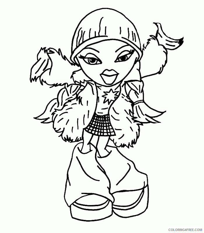 All Bratz Coloring Pages Printable Sheets Bratz 12 Coloring 2021 a 3970 Coloring4free