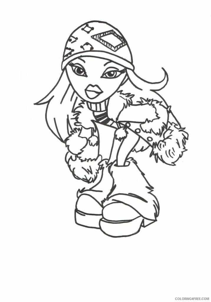 All Bratz Coloring Pages Printable Sheets Bratz 13 Coloring 2021 a 3971 Coloring4free