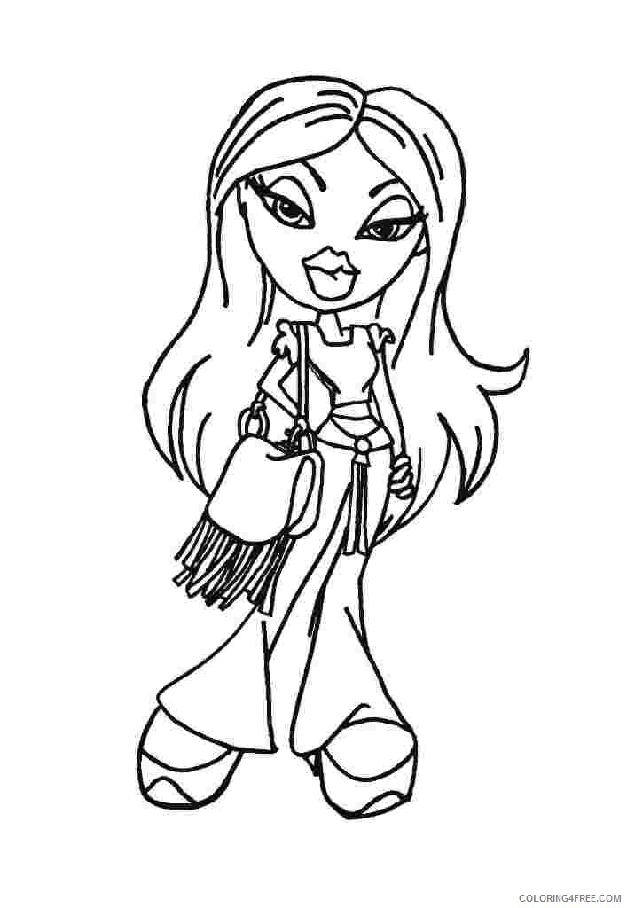 All Bratz Coloring Pages Printable Sheets Bratz 14 Coloring 2021 a 3972 Coloring4free