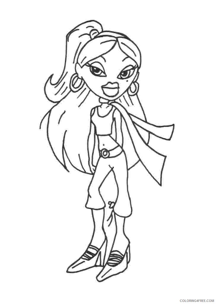 All Bratz Coloring Pages Printable Sheets Bratz 15 Coloring 2021 a 3973 Coloring4free