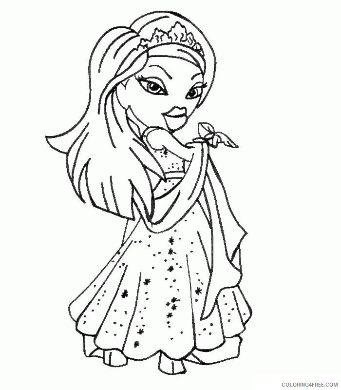 All Bratz Coloring Pages Printable Sheets Bratz 17 Coloring 2021 a 3974 Coloring4free