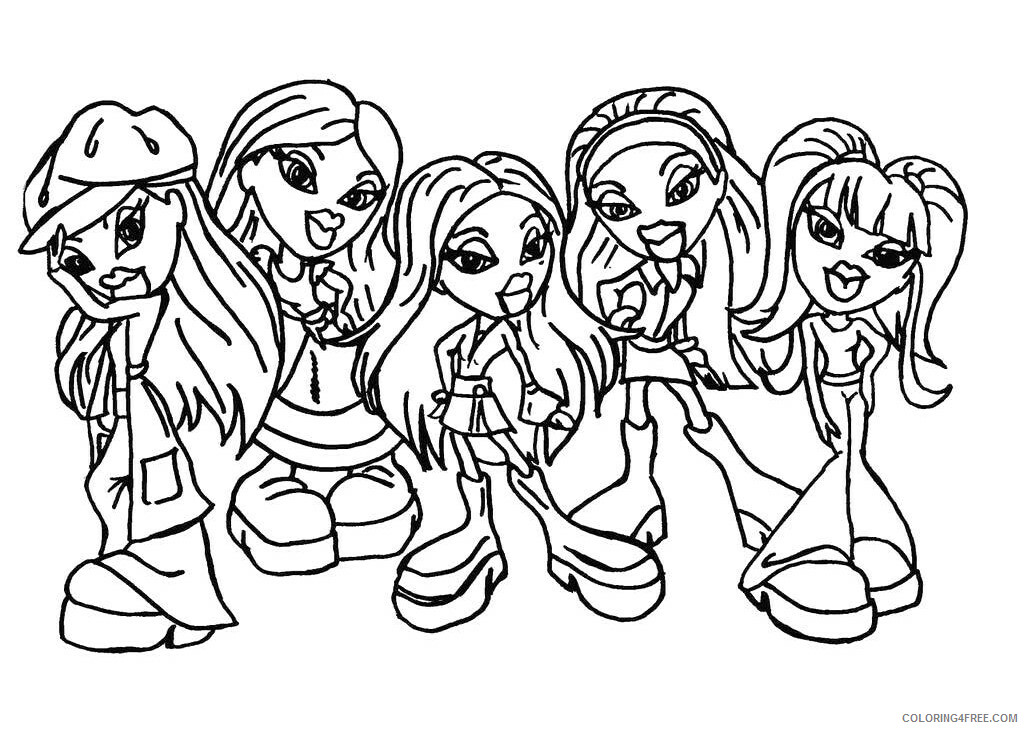 All Bratz Coloring Pages Printable Sheets Bratz 22 Coloring 2021 a 3978 Coloring4free