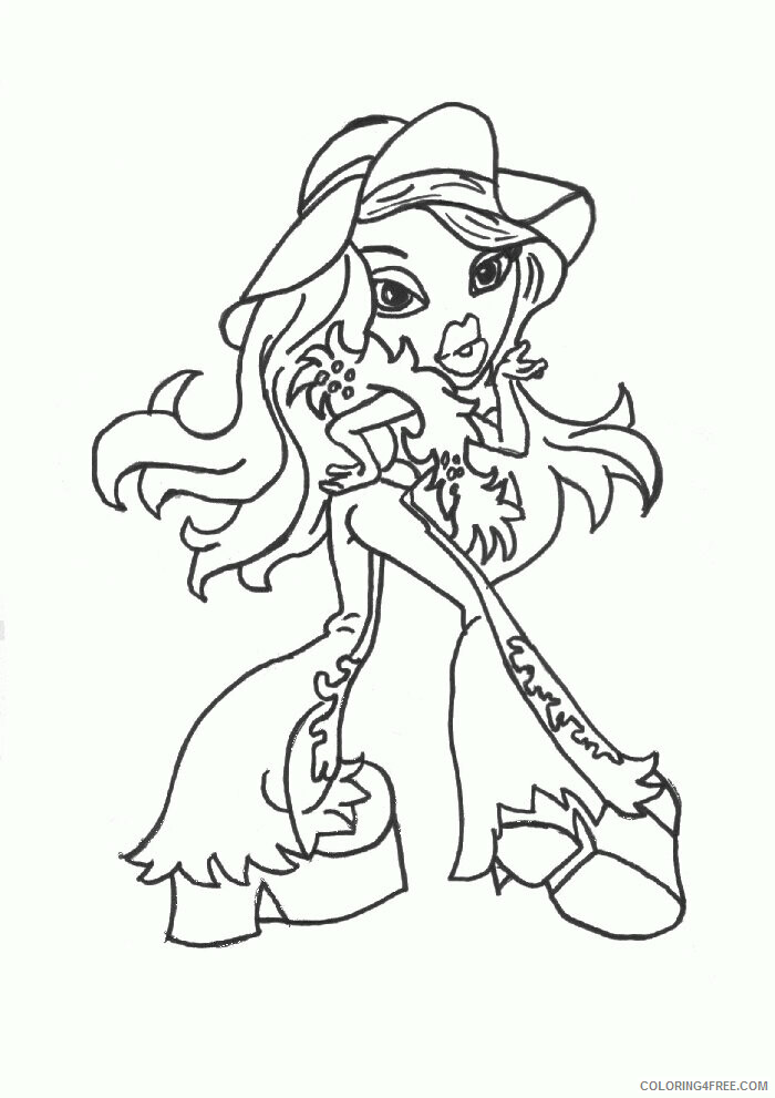 All Bratz Coloring Pages Printable Sheets Bratz 7 Coloring 2021 a 3982 Coloring4free